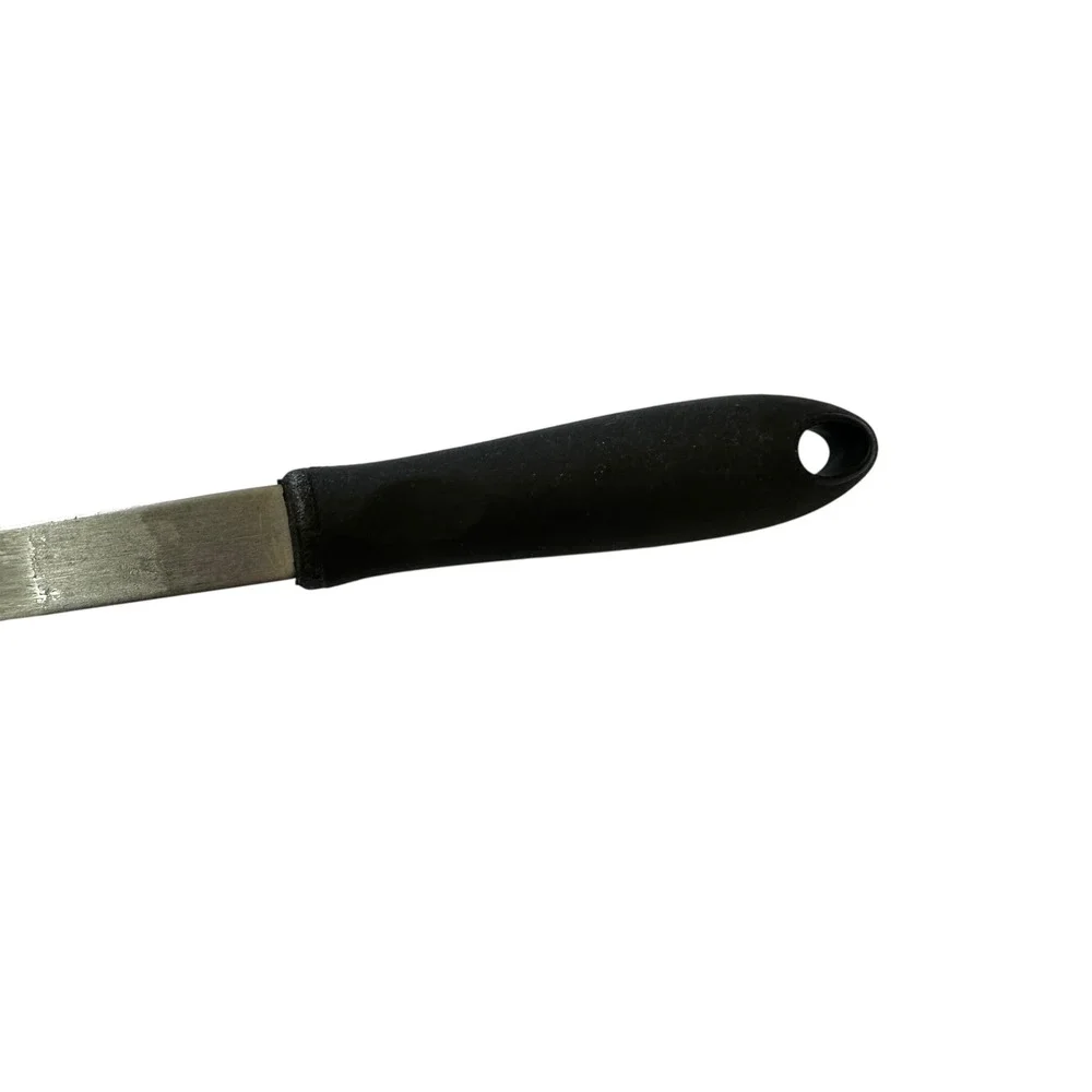 VTG USA Slotted Spatula Turner‎ Stainless Steel Black Nylon 12